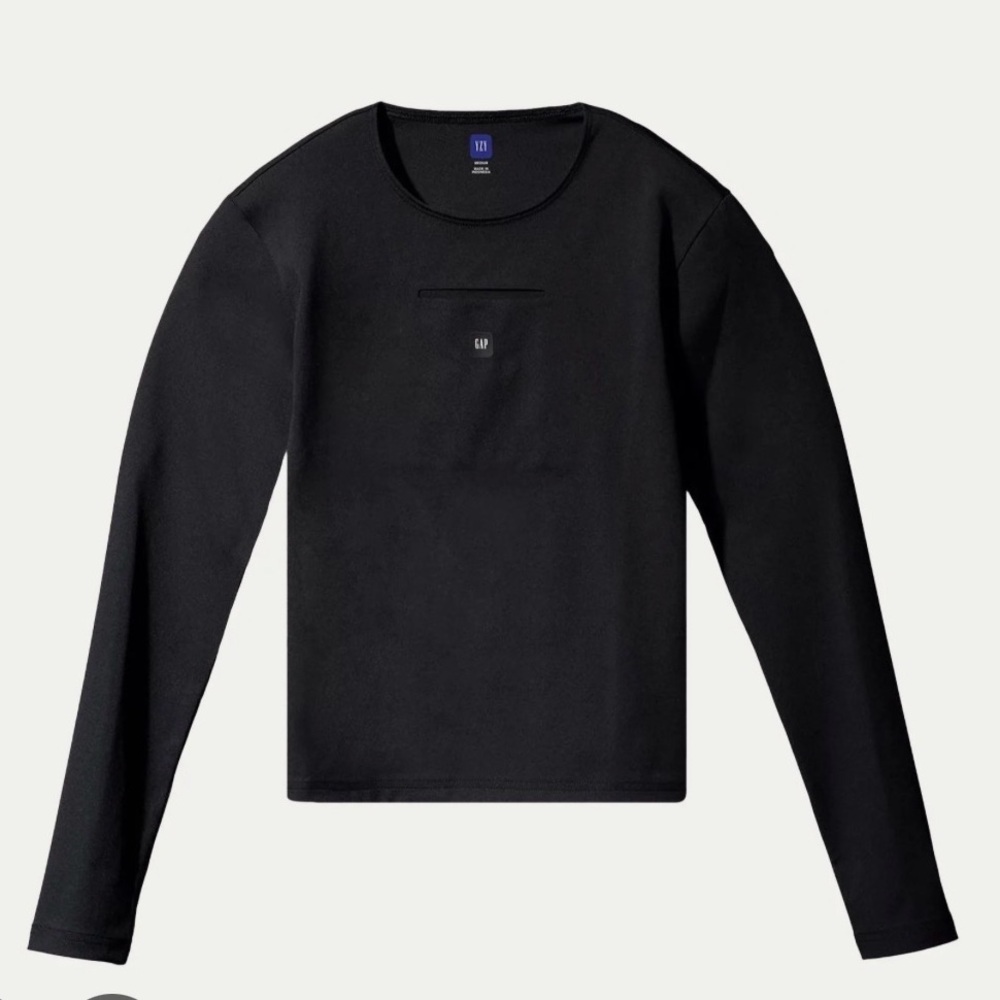 Yeezy Black Long Sleeve Tee
